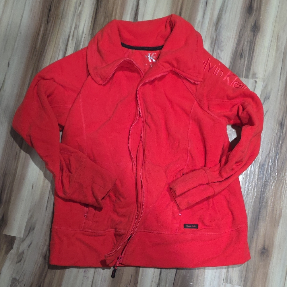 Calvin Klein Vibrant Red Ski Jacket